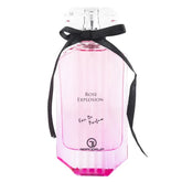 Roze parfumfles met zwarte strik van Eau de Parfum Roses Explosion